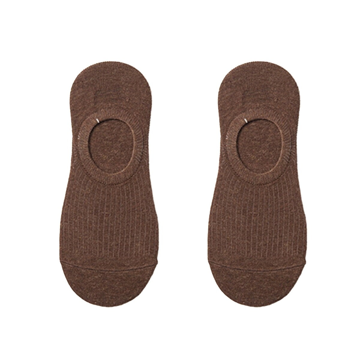 1 Pair Women Socks LowCut AntiiSkid Silicone Cotton Elastic AntiSlip Solid Color Soft AntiShrink Casual Four Season