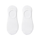 1 Pair Women Socks LowCut AntiiSkid Silicone Cotton Elastic AntiSlip Solid Color Soft AntiShrink Casual Four Season