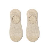 1 Pair Women Socks LowCut AntiiSkid Silicone Cotton Elastic AntiSlip Solid Color Soft AntiShrink Casual Four Season