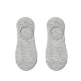 1 Pair Women Socks LowCut AntiiSkid Silicone Cotton Elastic AntiSlip Solid Color Soft AntiShrink Casual Four Season