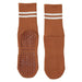 1 Pair Women Sports Socks Striped Elastic Breathable Knitted AntiSlip Sweat Absorption Cotton
