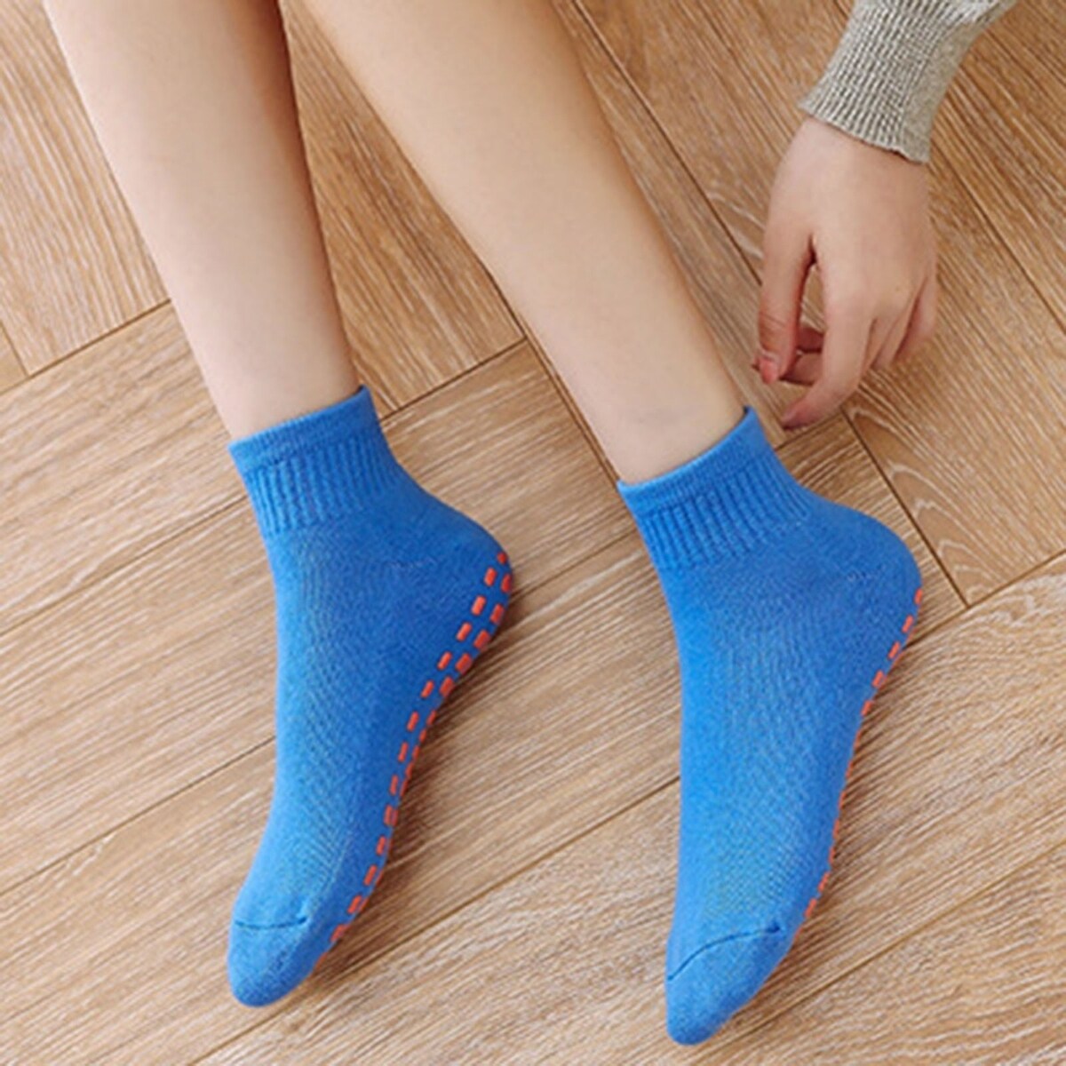 1 Pair Yoga Socks Plush NonSlip Sole Particles Couple Socks Unisex Keep Warm Breathable Thicken Women Winter Socks For
