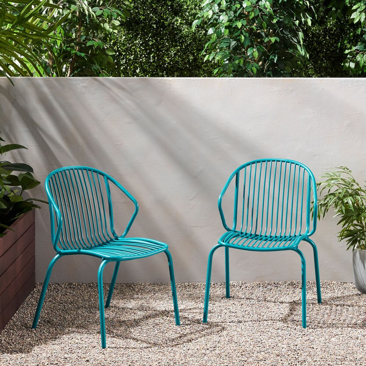 1-Piece Iron Patio Chair