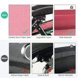 Oversize Patio Heavy Duty Folding Zero Gravity Recliner Lounge Chair