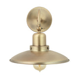1-light Aged Brass Wall Sconce