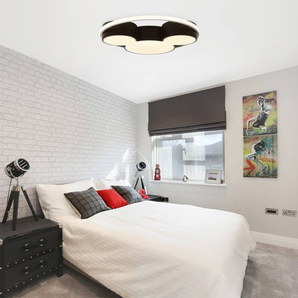 1-light Cartoon Dimmable Led Flush Mount