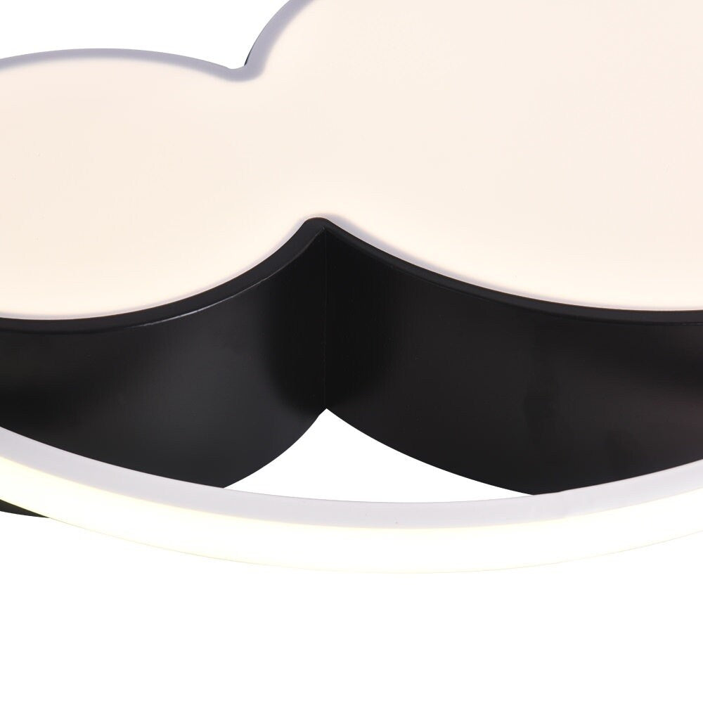 1-light Cartoon Dimmable Led Flush Mount