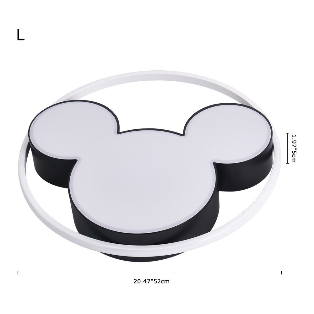 1-light Cartoon Dimmable Led Flush Mount
