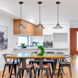 1-light Oil Rubbed Bronze Hanging Pendant