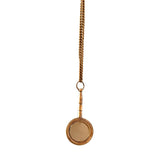 Sage & Co 1.25-inch x 2.5-inch Brass Magnifier Ornament (Pack of 6)