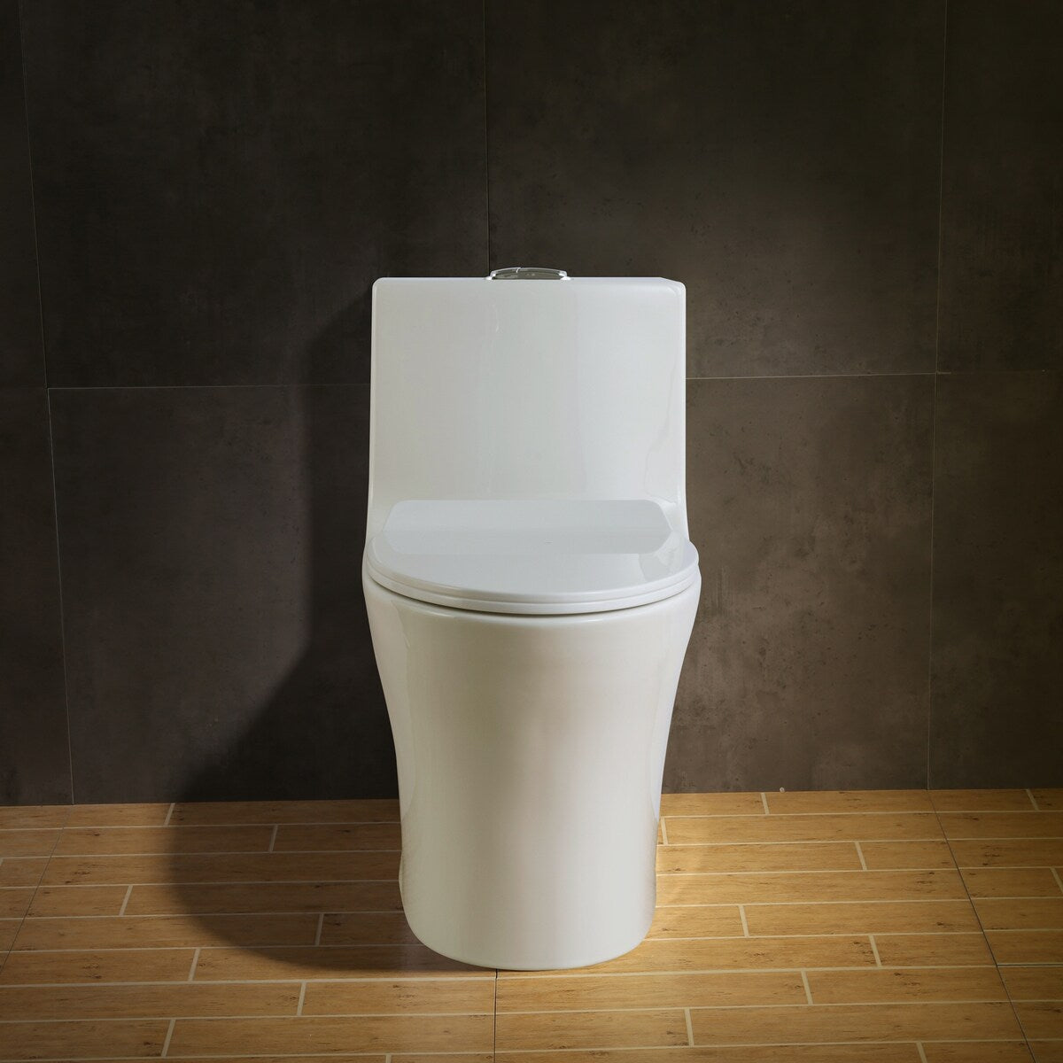 1.28 GPM One-Piece Elongated Toilet, Soft Close Seat Included , 28"x15"x28"