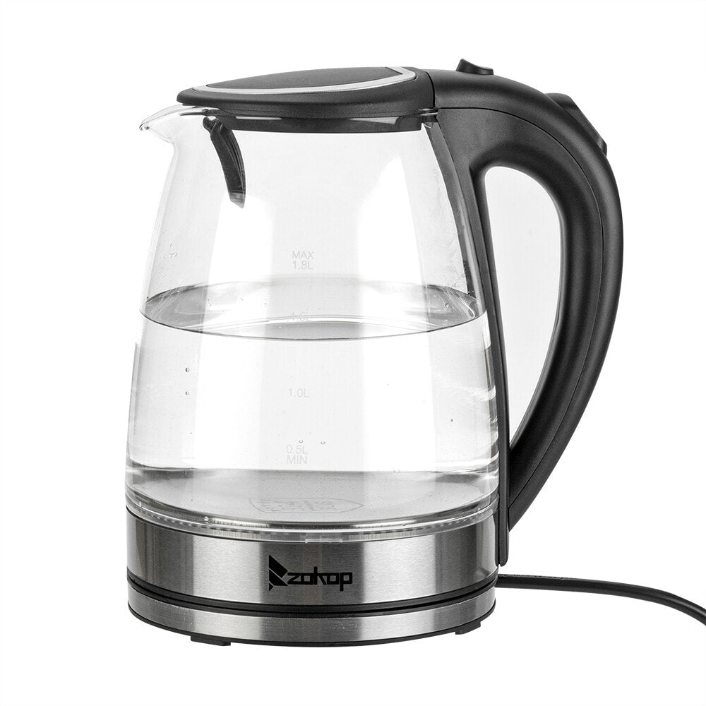 1.8L Glass Electric Kettle