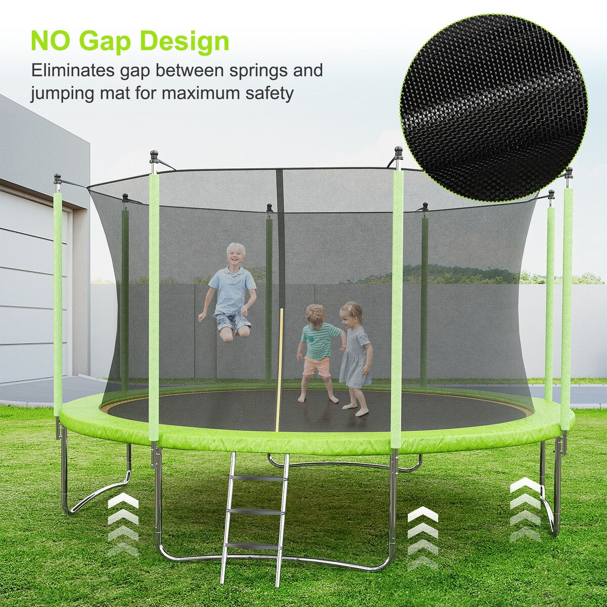 10/12/14/16 FT Recreational Trampoline