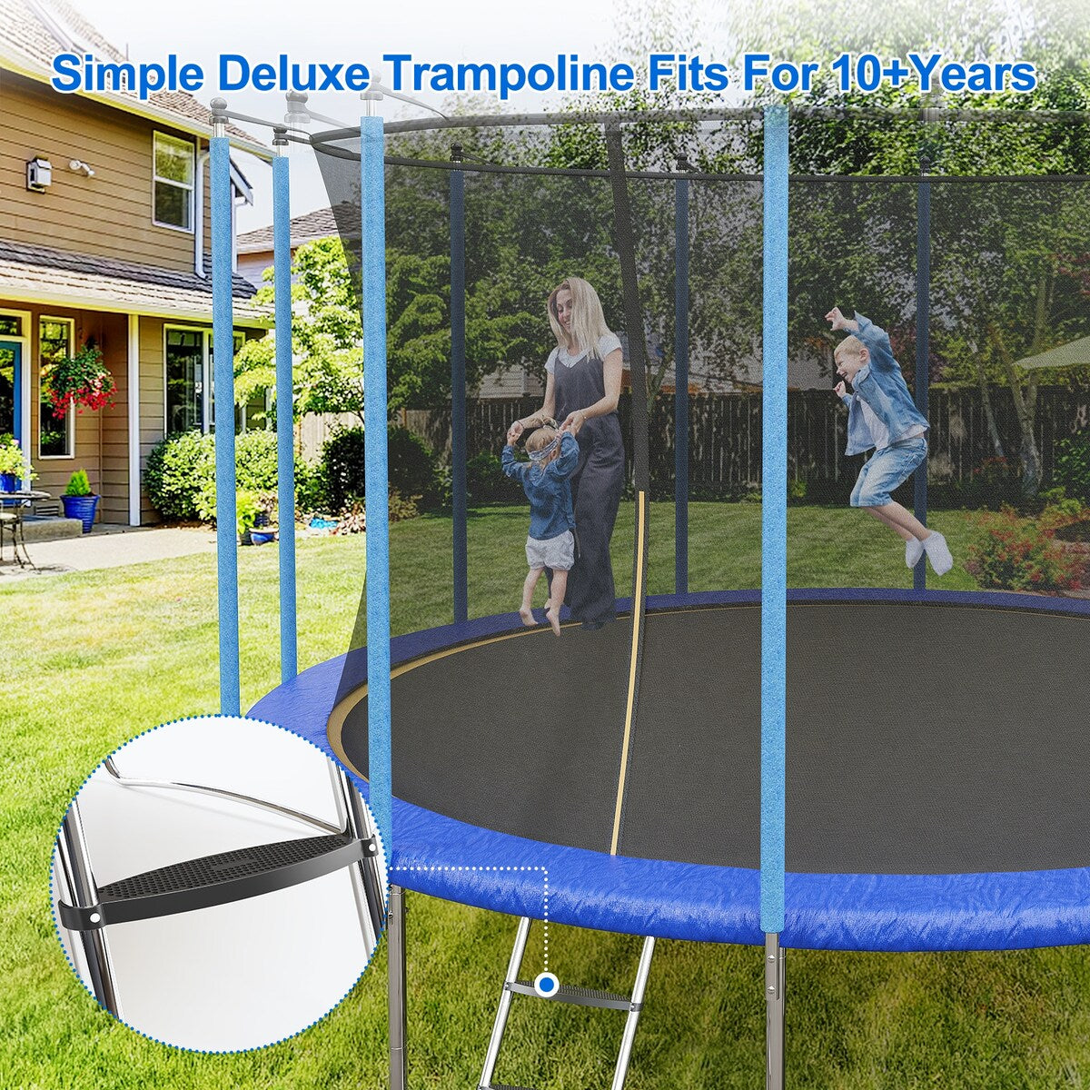 10/12/14/16 FT Recreational Trampoline