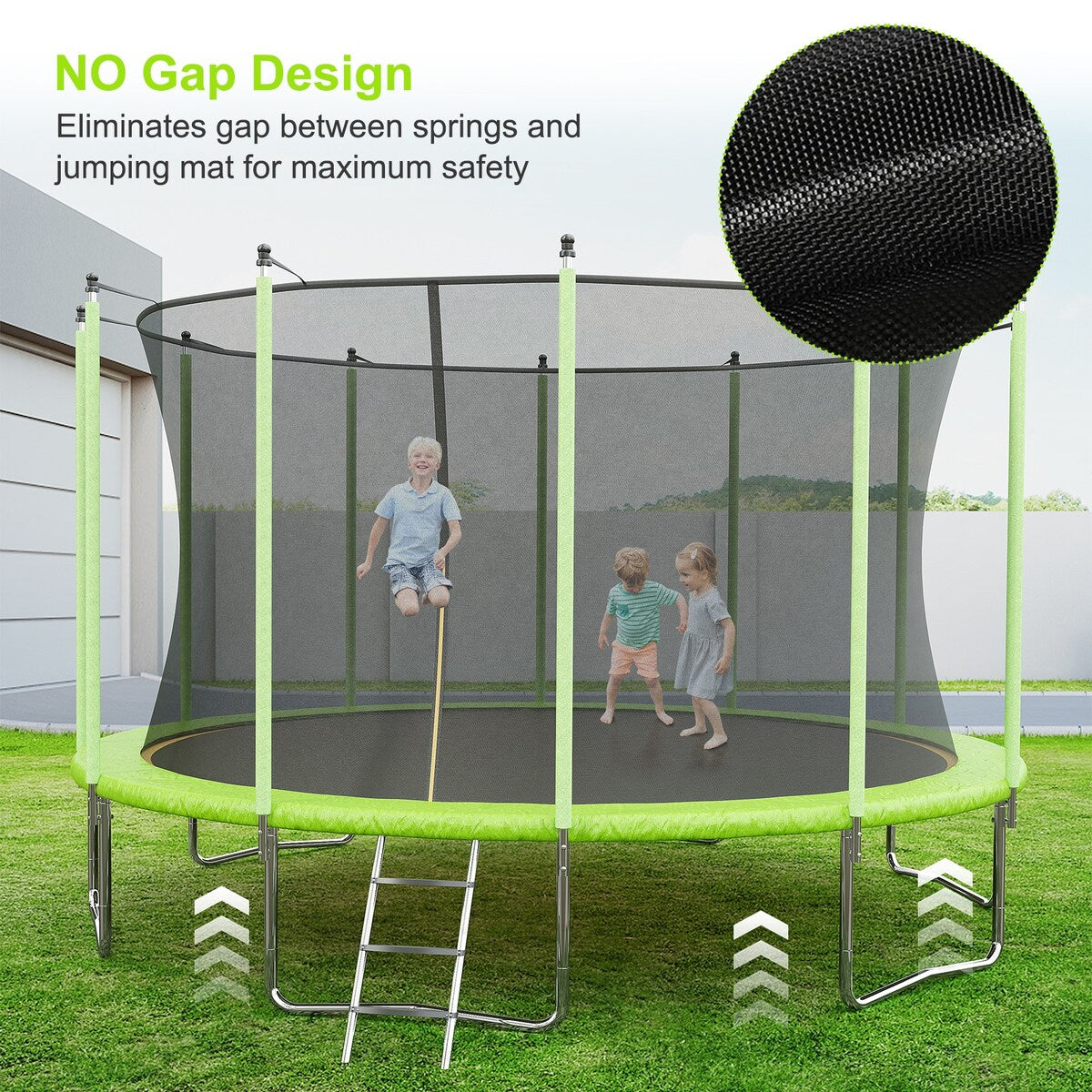 10/12/14/16 FT Recreational Trampoline