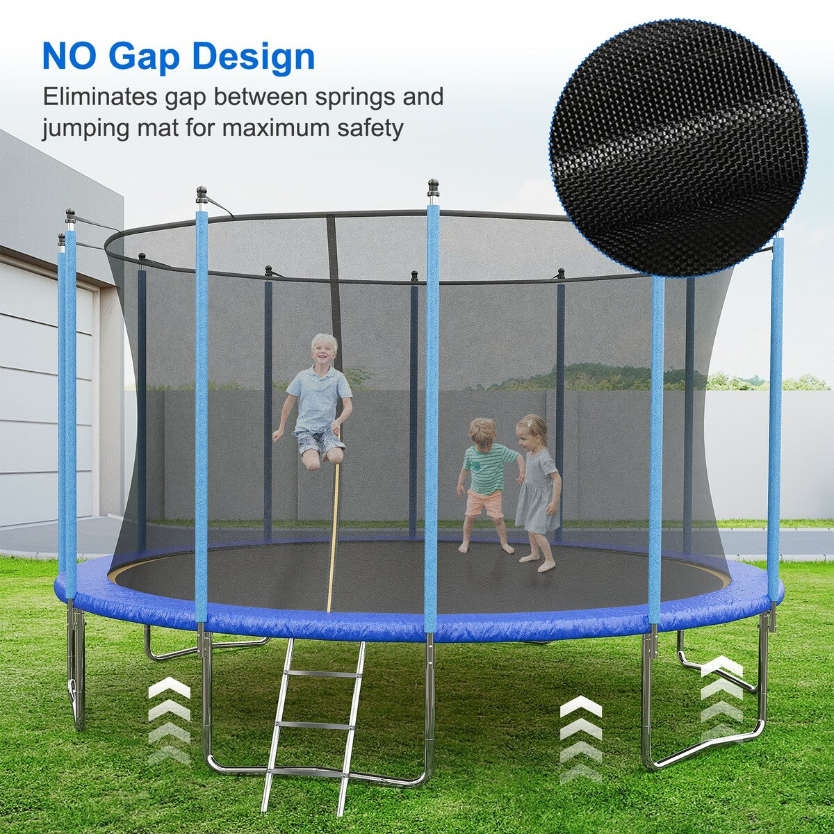 10/12/14/16 FT Recreational Trampoline