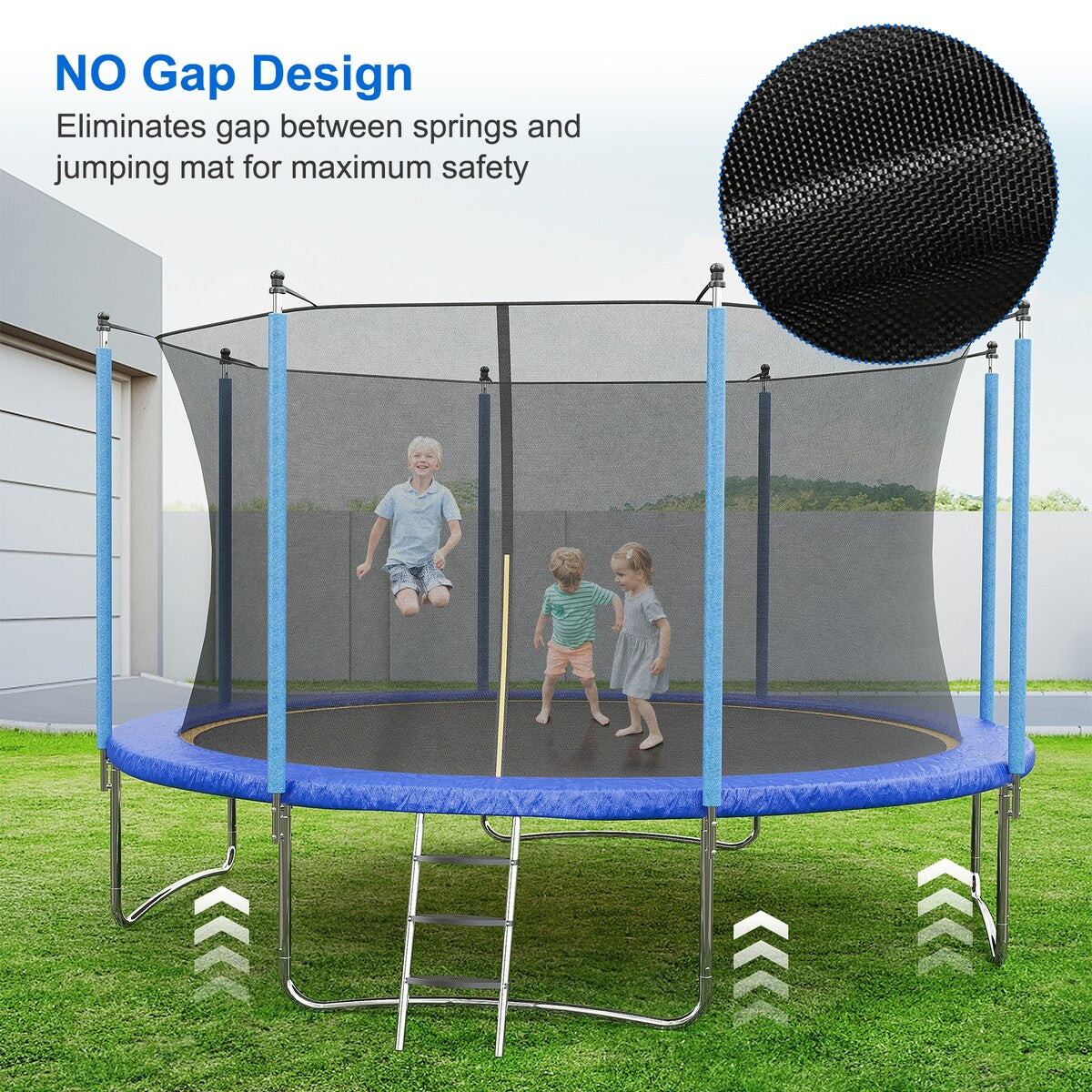 10/12/14/16 FT Recreational Trampoline