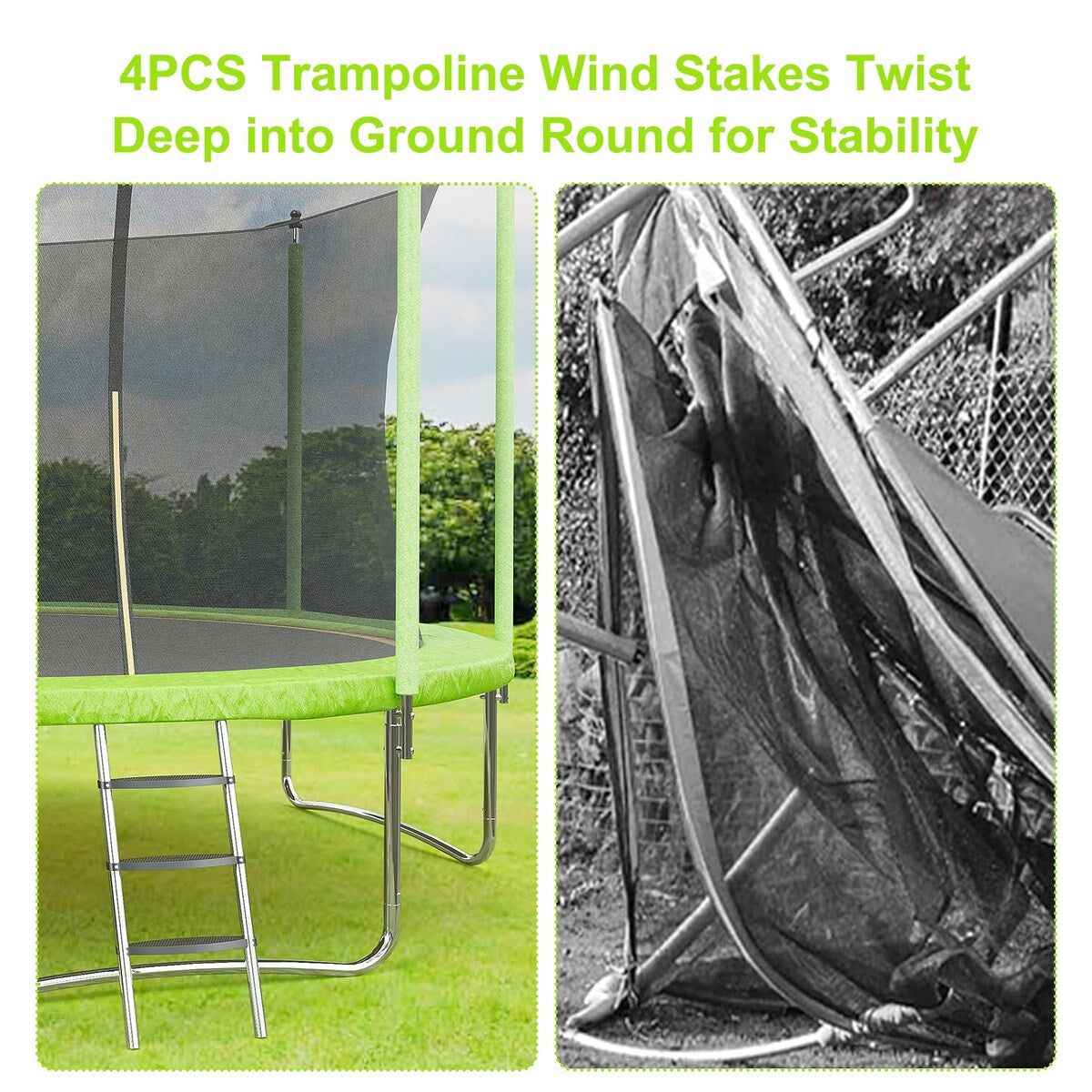 10/12/14/16 FT Recreational Trampoline