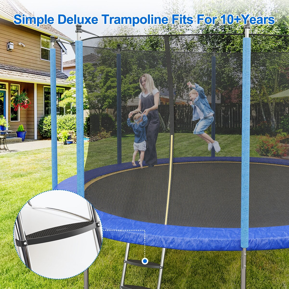 10/12/14/16 FT Recreational Trampoline