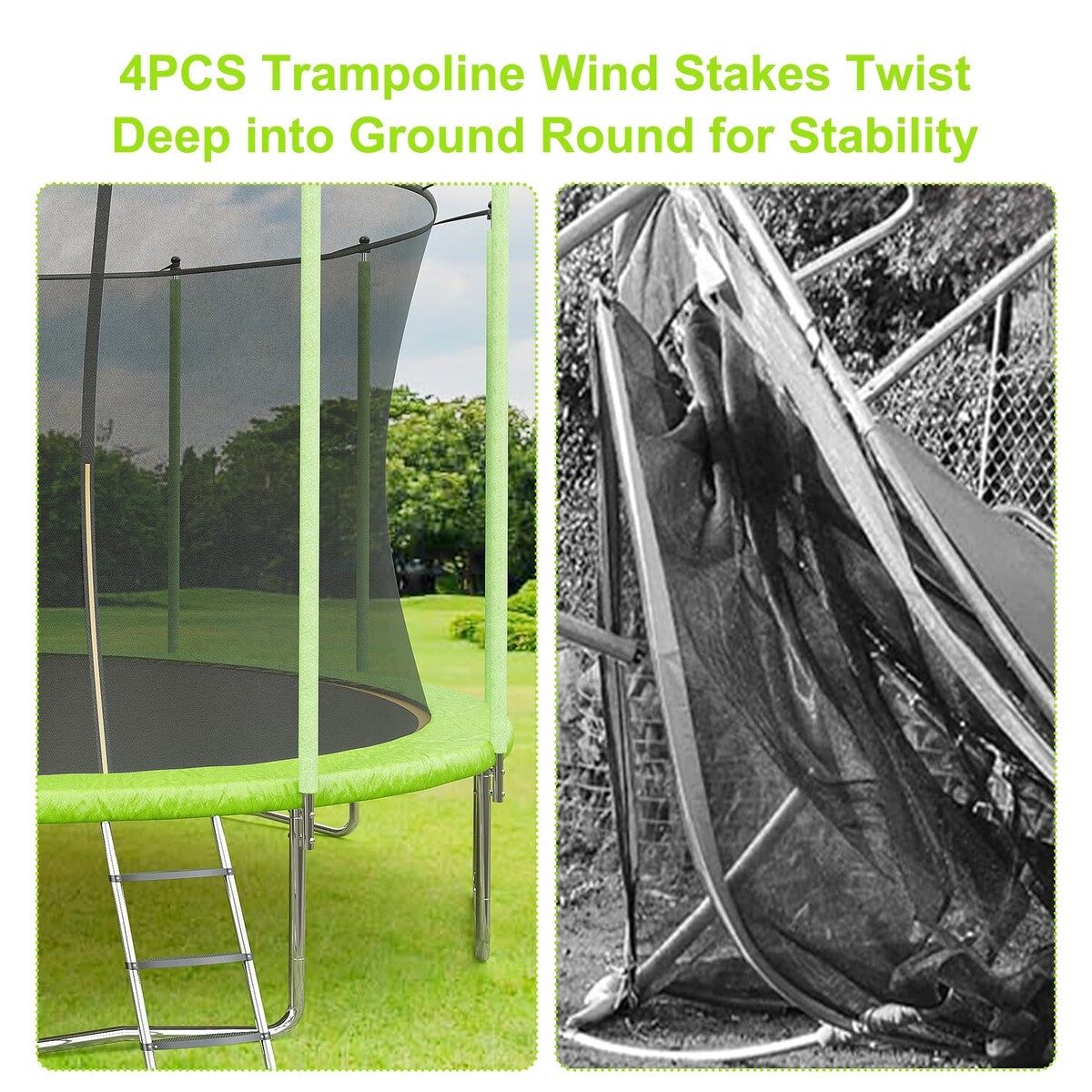 10/12/14/16 FT Recreational Trampoline