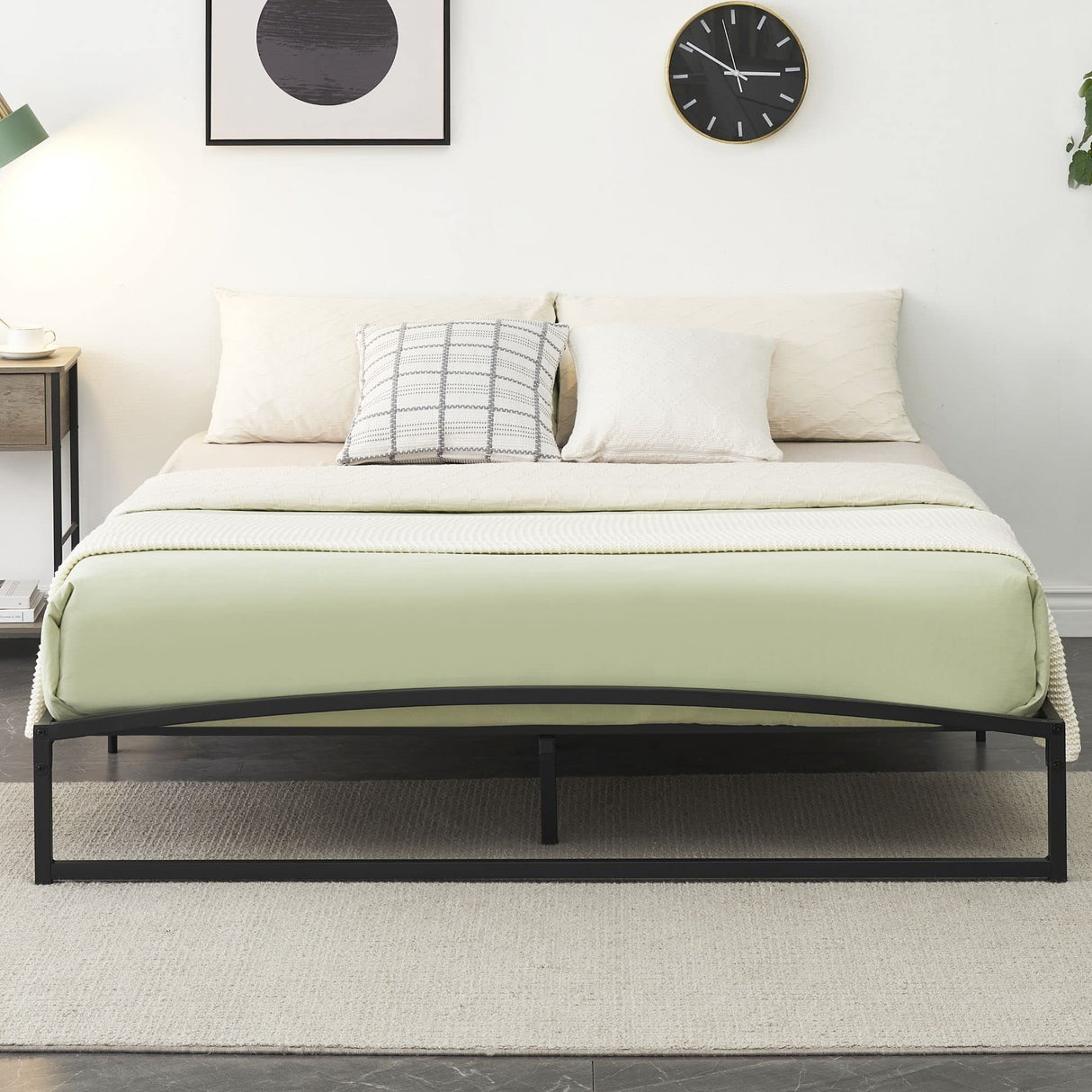 10 Inch Metal Platform Low Profile Bed Frame