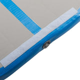 10' Inflatable Gymnastics Air Track Tumbling Mat with Hand Pump