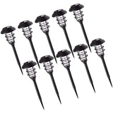 10 Pack Solar Garden Lights LED Landscape Yard Lawn Decor Lamps