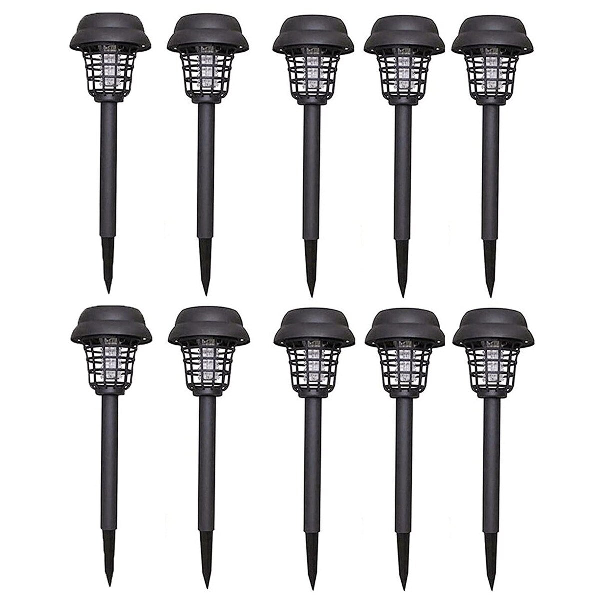 10 Pack Solar Garden Lights LED Landscape Yard Lawn Decor Lamps