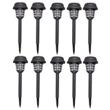 10 Pack Solar Garden Lights LED Landscape Yard Lawn Decor Lamps