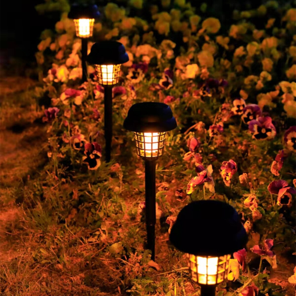 10 Pack Solar Garden Lights LED Landscape Yard Lawn Decor Lamps