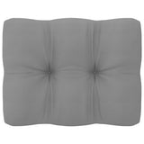 10 Piece Patio Lounge Set with Cushions Solid Pinewood