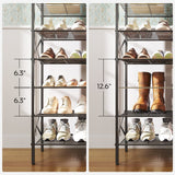 10 Tier Shoe Rack, Shoe Storage Organizer, Large Capacity Shoe Shelf Holds 40 Pairs of Shoes, Durable and Stable