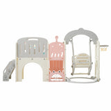 10-in-1 Toddler Slide and Swing Set