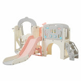 10-in-1 Toddler Slide and Swing Set