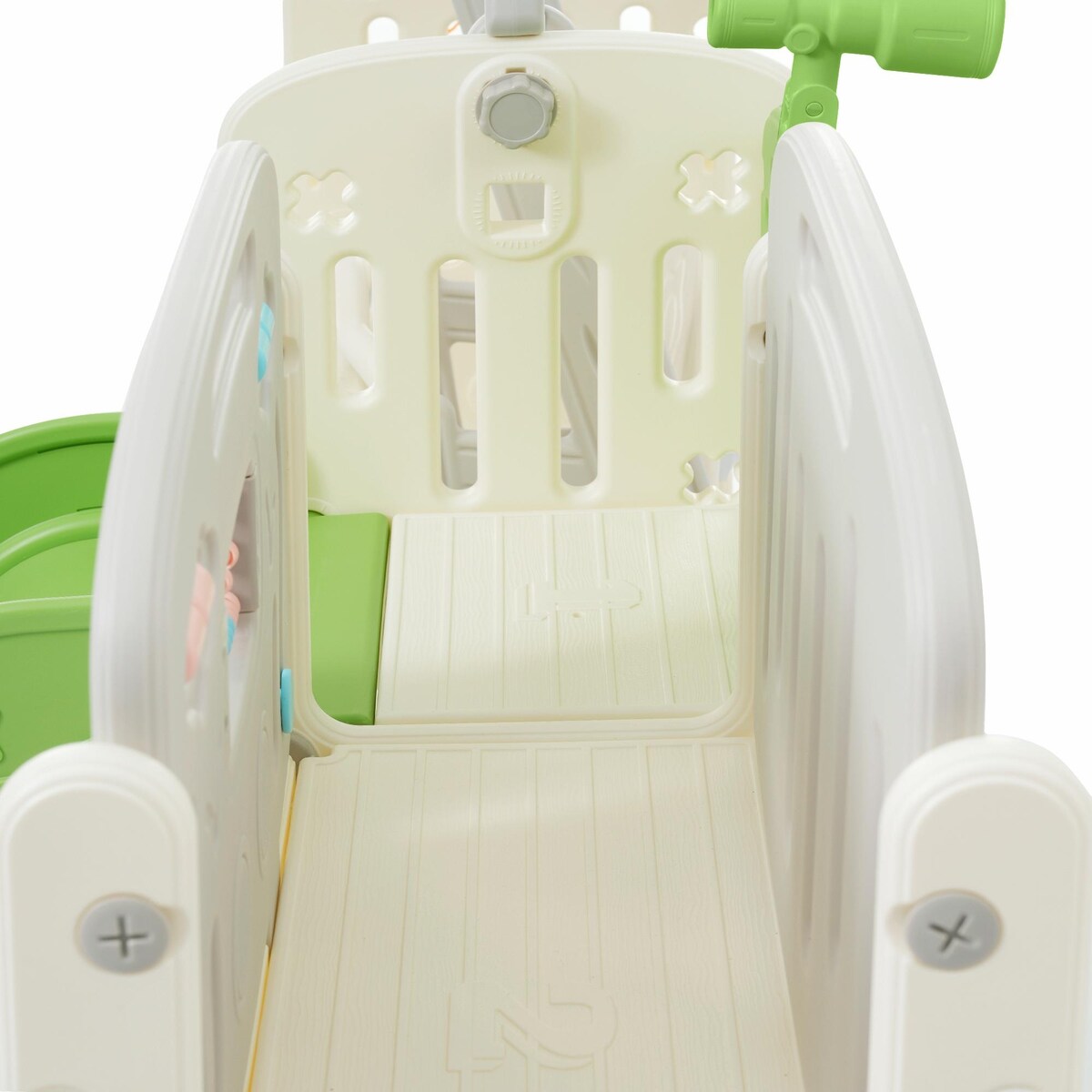 10-in-1 Toddler Slide and Swing Set