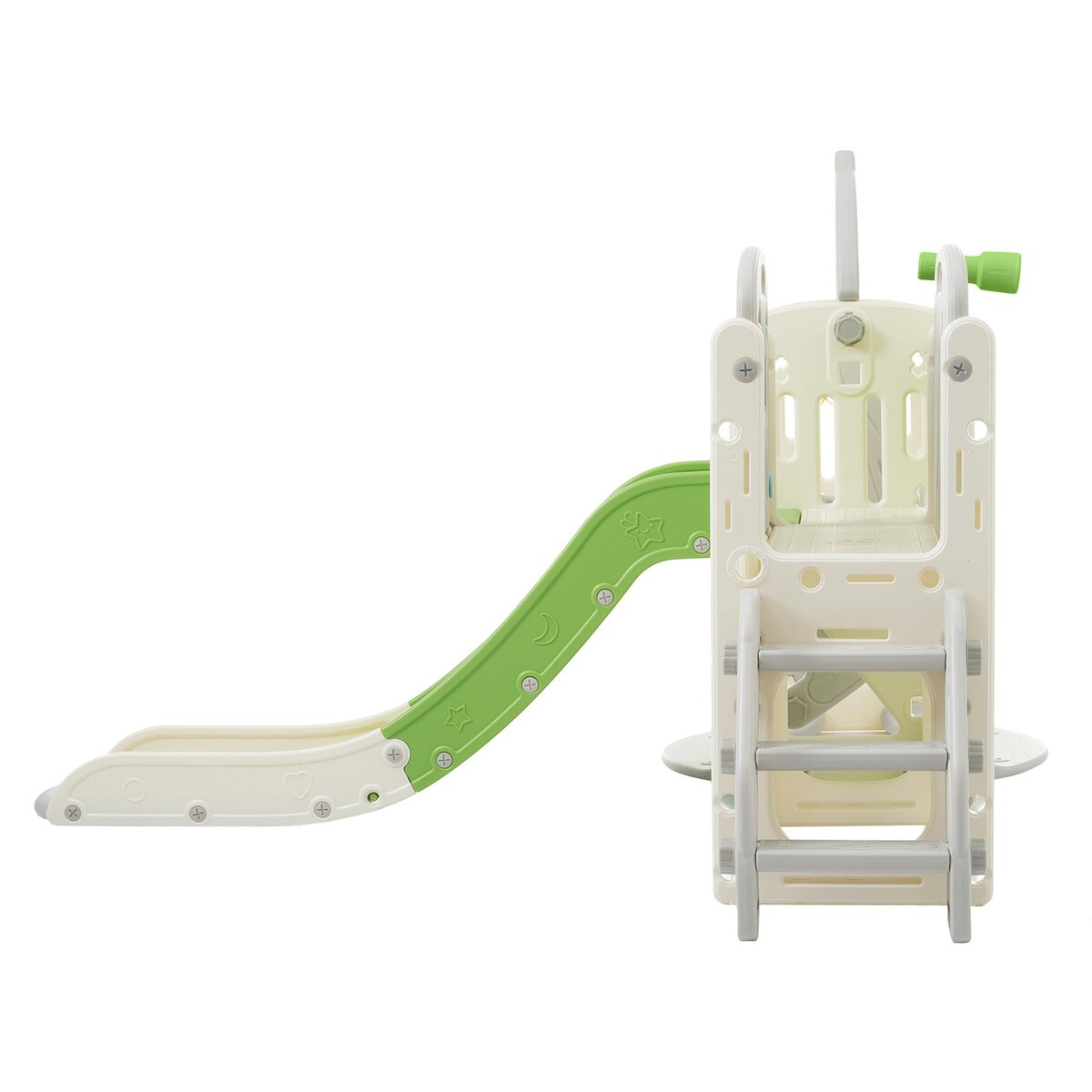 10-in-1 Toddler Slide and Swing Set
