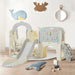 10-in-1 Toddler Slide and Swing Set
