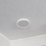 100 CFM 2.0 Sone Ceiling Mount Bathroom Exhaust Fan with LED Light