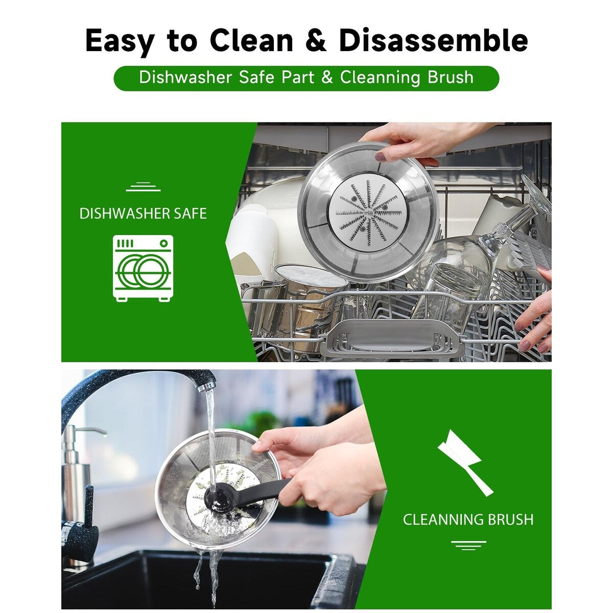 1000W 3-Speed LED Centrifugal Juicer Machines Vegetable and Fruit, 3.5" Big Wide Chute, Easy Clean, High Juice Yield, BPA Free