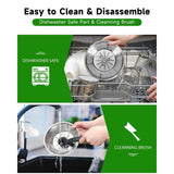 1000W 3-Speed LED Centrifugal Juicer Machines Vegetable and Fruit, 3.5" Big Wide Chute, Easy Clean, High Juice Yield, BPA Free