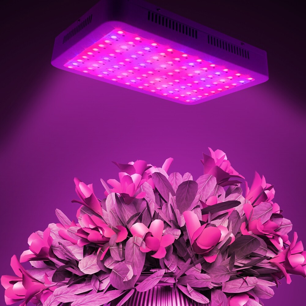 1000W Dual Chips 380-730nm Full Light Spectrum LED Plant Growth Lamp -