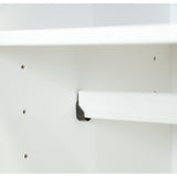 100% Solid Wood Cosmo 4-Door Wardrobe with Solid Wood or Mirrored Doors by Palace Imports