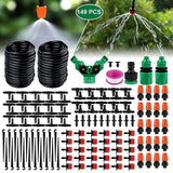 100ft Micro Drip Irrigation System Garden Plant Watering Hose