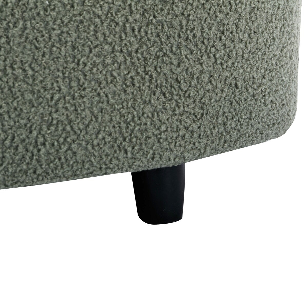 103.9" Modern Sofa Lamb Velvet Upholstered Couch for Living Room