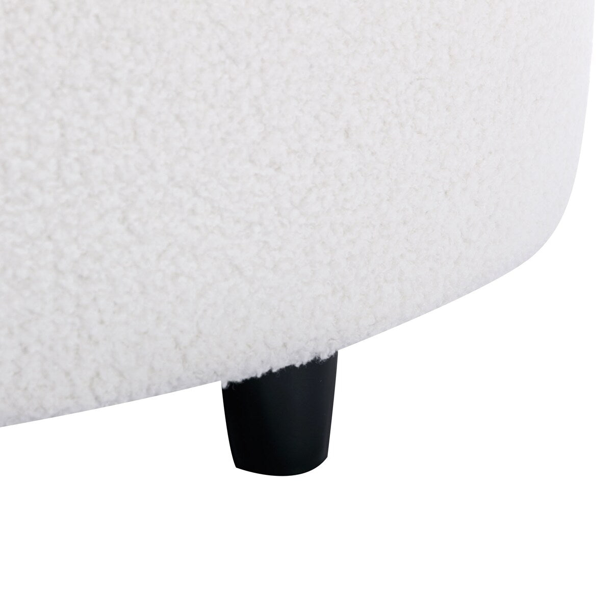 103.9" Modern Sofa Lamb Velvet Upholstered Couch for Living Room