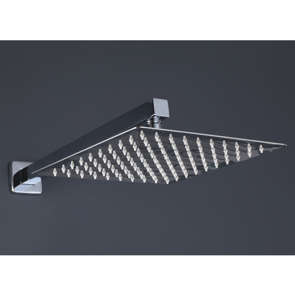 10" Bathroom Wall Mounted Chrome Shower System