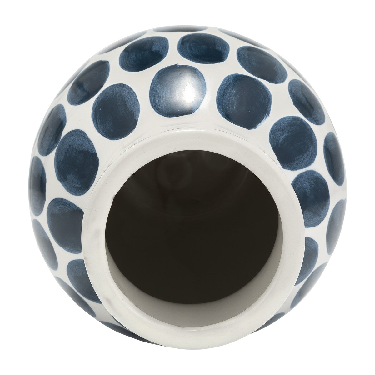 Sagebrook Home Ceramic Polka Dot Vase