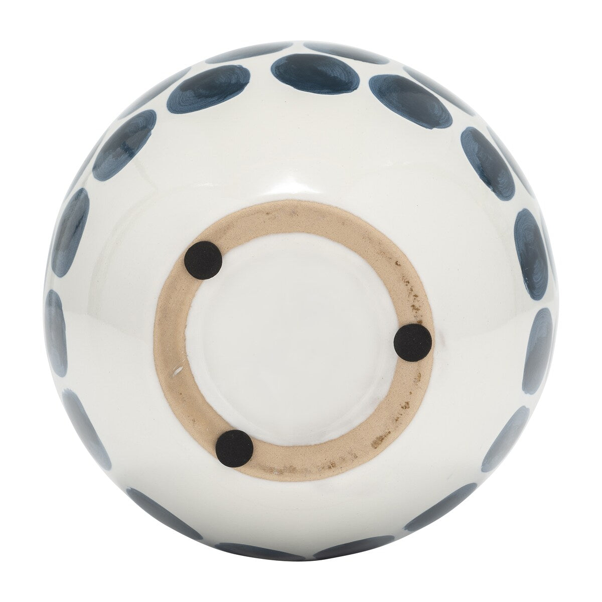 Sagebrook Home Ceramic Polka Dot Vase