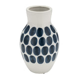 Sagebrook Home Ceramic Polka Dot Vase