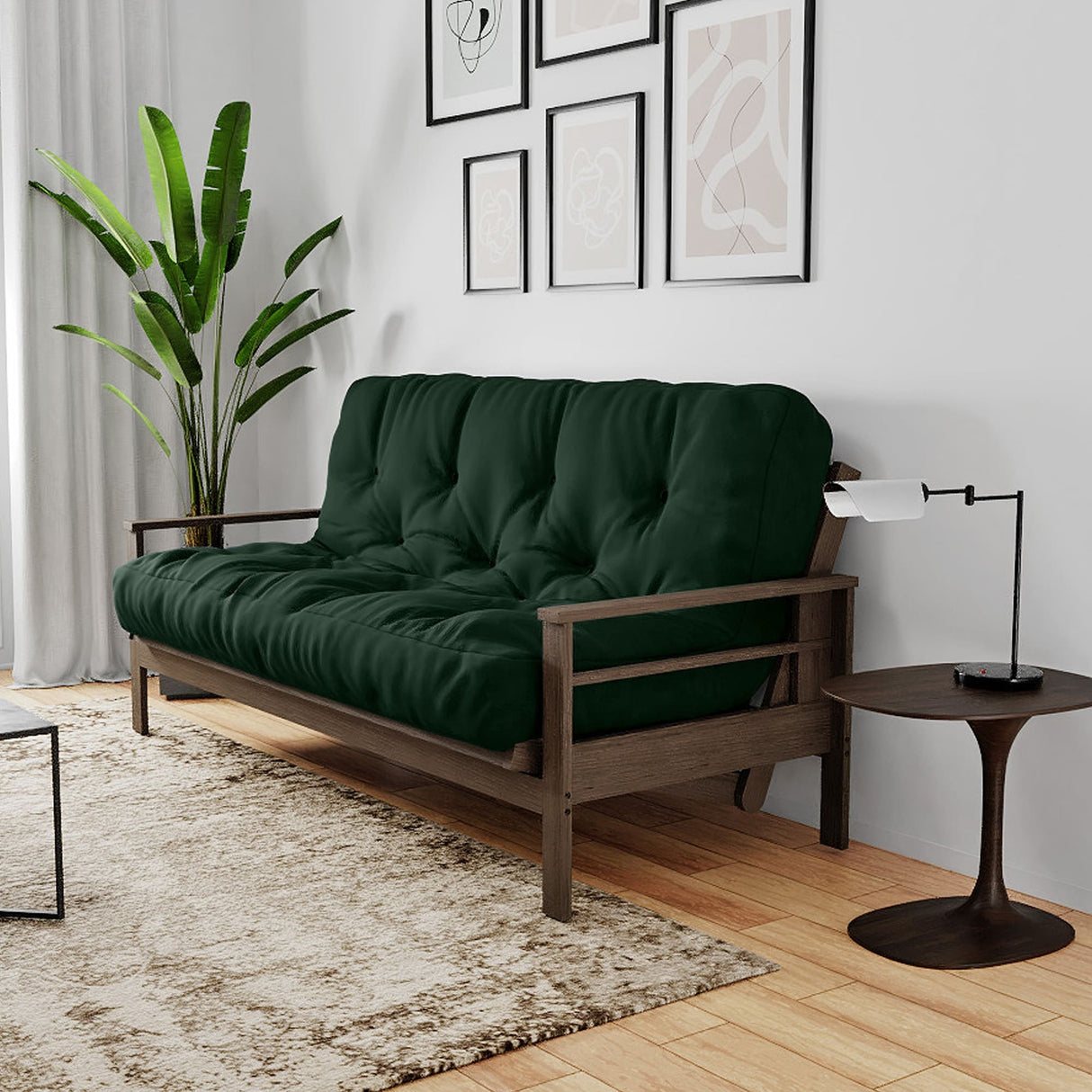 Loosh Home 10" Gel Memory Foam Queen Size Futon Mattress